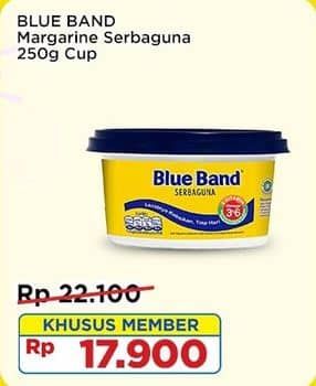 Promo Harga Blue Band Margarine Serbaguna 250 gr - Indomaret