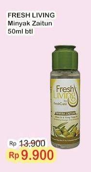 Promo Harga Fresh Living Minyak Zaitun 50 ml - Indomaret