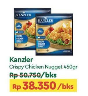 Promo Harga Kanzler Chicken Nugget Crispy 450 gr - TIP TOP