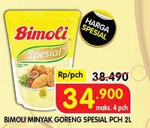 Promo Harga Bimoli Minyak Goreng Spesial 2000 ml - Superindo