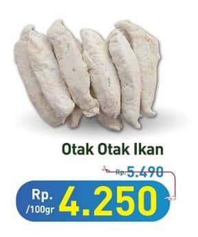 Promo Harga Otak Otak Ikan Curah per 100 gr - Hypermart