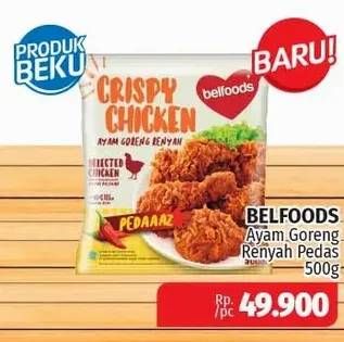 Promo Harga BELFOODS Crispy Chicken Pedas 500 gr - Lotte Grosir