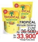 Promo Harga Tropical Minyak Goreng 2000 ml - LotteMart