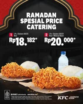 Promo Harga Ramadan Spesial Price Catering  - KFC