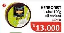 Promo Harga HERBORIST Lulur Tradisional Bali All Variants 100 gr - Alfamidi