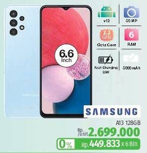 Promo Harga SAMSUNG Galaxy A13  - LotteMart