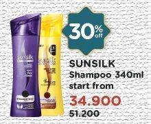 Promo Harga SUNSILK Shampoo All Variants 340 ml - Watsons