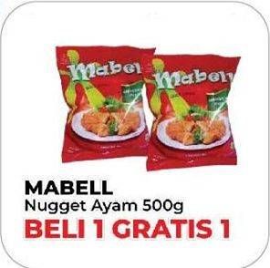 Promo Harga MABELL Nugget Ayam 500 gr - Yogya