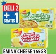 Promo Harga EMINA Cheddar Cheese 165 gr - Hypermart