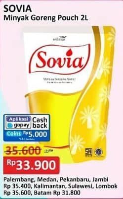 Promo Harga Sovia Minyak Goreng 2000 ml - Alfamart