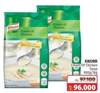Promo Harga KNORR Cream of Chicken Soup 900 gr - Lotte Grosir