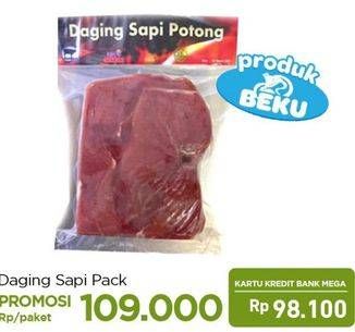 Promo Harga Daging Sapi Potong 500 gr - Carrefour