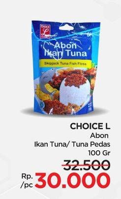 Promo Harga Choice L Abon Ikan Tuna, Ikan Tuna Pedas 100 gr - Lotte Grosir