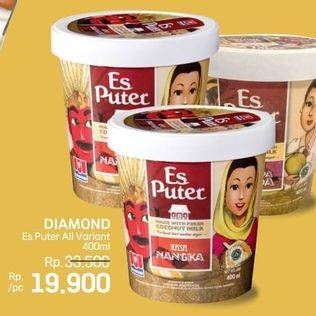 Promo Harga Diamond Es Puter All Variants 473 ml - LotteMart