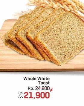 Promo Harga Whole White Toast bread  - LotteMart