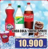Promo Harga Coca Cola Minuman Soda 1500 ml - Hari Hari