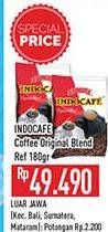 Promo Harga Indocafe Original Blend 180 gr - Hypermart