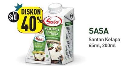 Promo Harga Sasa Santan Cair 65 ml - Hypermart