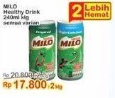 Promo Harga MILO Susu UHT All Variants 240 ml - Indomaret