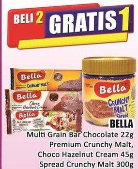 Promo Harga Bella Spread Jam/Multi Grain Bar/Premium Chocolate  - Hari Hari