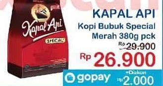 Promo Harga Kapal Api Kopi Bubuk Special 380 gr - Indomaret