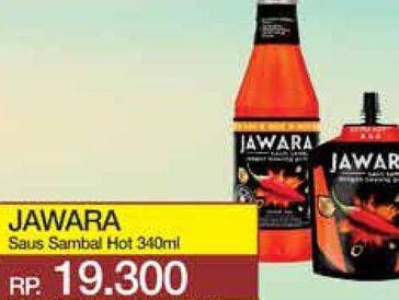 Promo Harga Jawara Sambal Hot 340 ml - Yogya