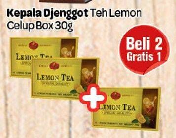 Promo Harga Kepala Djenggot Teh Celup Lemon 30 gr - Carrefour