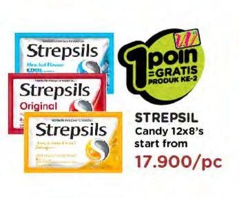 Promo Harga STREPSILS Candy All Variants 8 pcs - Watsons