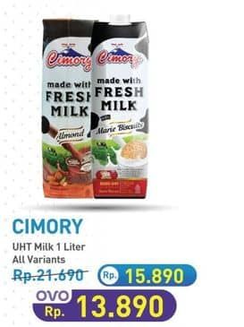 Promo Harga Cimory Susu UHT All Variants 1000 ml - Hypermart