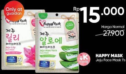 Promo Harga GUARDIAN Happy Mask Jeju  - Guardian