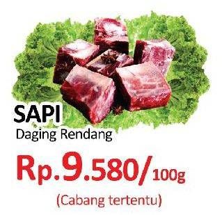 Promo Harga Daging Rendang Sapi per 100 gr - Yogya