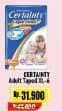 Promo Harga Certainty Adult Diapers XL6 6 pcs - Alfamart