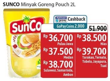 Promo Harga Sunco Minyak Goreng 2000 ml - Alfamidi