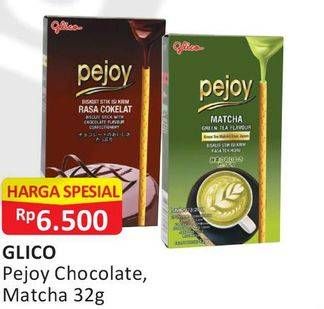 Promo Harga Glico Pejoy Chocolate, Matcha  - Alfamart