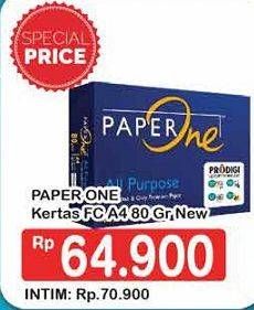 Promo Harga PAPERONE Kertas All Purpose A4 80 G 500 sheet - Hypermart