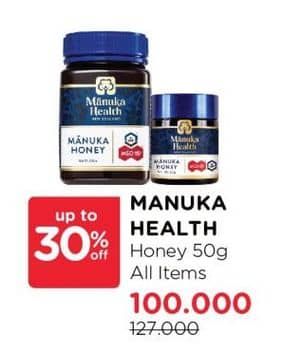 Promo Harga Manuka Honey Health All Variants 50 gr - Watsons