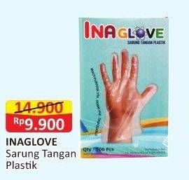 Promo Harga INA GLOVE Sarung Tangan Plastik  - Alfamart