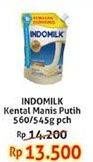 Promo Harga INDOMILK Susu Kental Manis Plain 560 gr - Indomaret