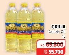 Promo Harga ORILIA Canola Oil 1000 ml - Lotte Grosir