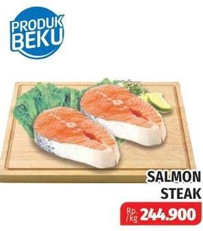 Promo Harga Salmon Steak  - Lotte Grosir