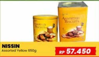 Promo Harga Nissin Assorted Biscuits 650 gr - Yogya