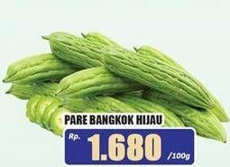 Promo Harga Pare Bangkok Hijau per 100 gr - Hari Hari