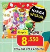 Promo Harga Inaco Mini Jelly per 15 cup 15 gr - Superindo