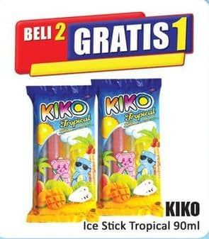 Promo Harga Kiko Ice Stick Tropical per 10 pcs 90 ml - Hari Hari