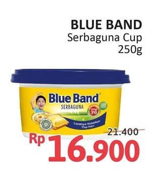 Promo Harga Blue Band Margarine Serbaguna 250 gr - Alfamidi