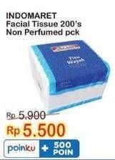 Promo Harga INDOMARET Facial Tissue Non Perfumed 200 pcs - Indomaret