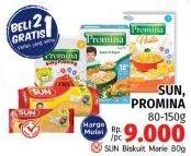 Promo Harga Sun Biskuit/Promina Bubur Bayi   - LotteMart