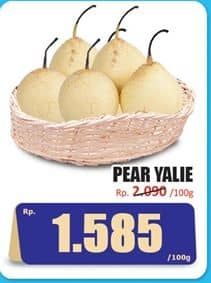 Promo Harga Pear Ya Lie per 100 gr - Hari Hari