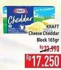 Promo Harga KRAFT Cheese Cheddar 165 gr - Hypermart