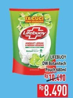 Promo Harga Lifebuoy Pencuci Piring Lime Botani 680 ml - Hypermart